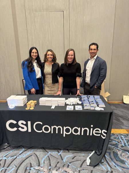 4 members of CSI's sales team who attended HIMSS25.