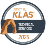 2025 Best in KLAS Technical Services award badge recognizing CSI Companies for excellence in healthcare IT consulting services.