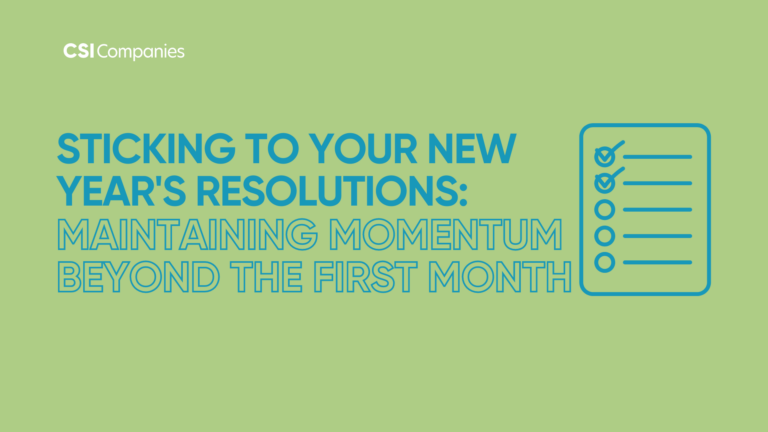 Sticking to Your New Year's Resolutions: